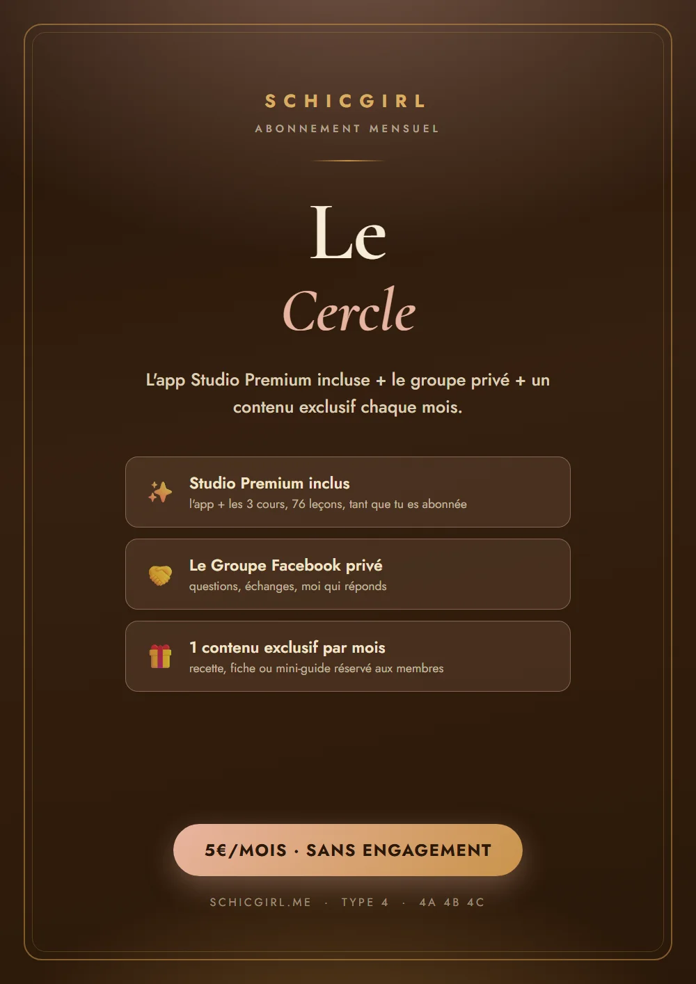Schicgirl Le Cercle